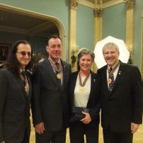 2012, Governor General`s Award with Rush